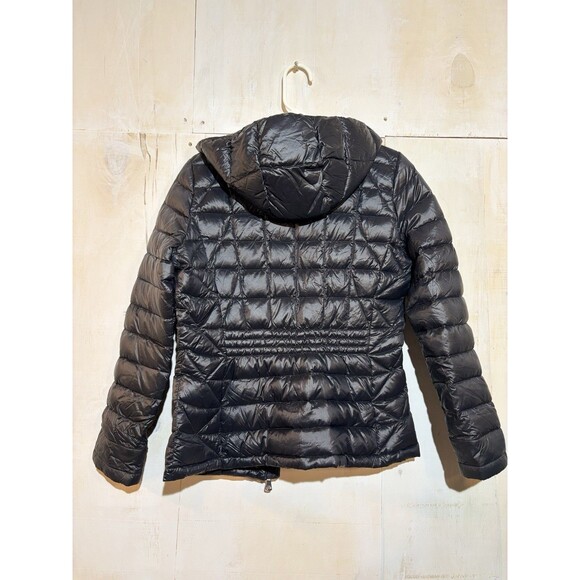 Calvin Klein Packable Lightweight Premium Goose Down Puffer Coat Med Hood Black - Picture 11 of 11